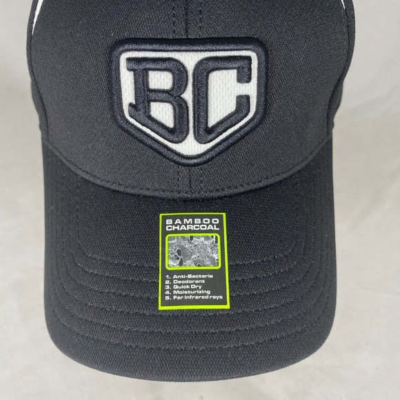 BC Bamboo Charcoal Black Baseball Cap - Picture 7 of 9